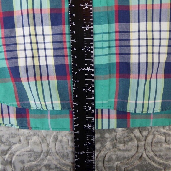 Vintage Fox Collection Shirt Mens Extra Large Plaid Short Sleeve Single Needle - Picture 9 of 14